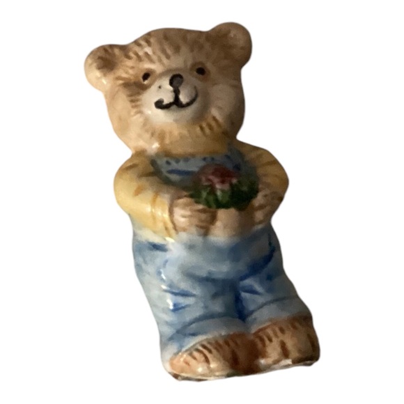 Grandpa Jasco Porcelain Christmas Luvkins Candelholder - Picture 6 of 9